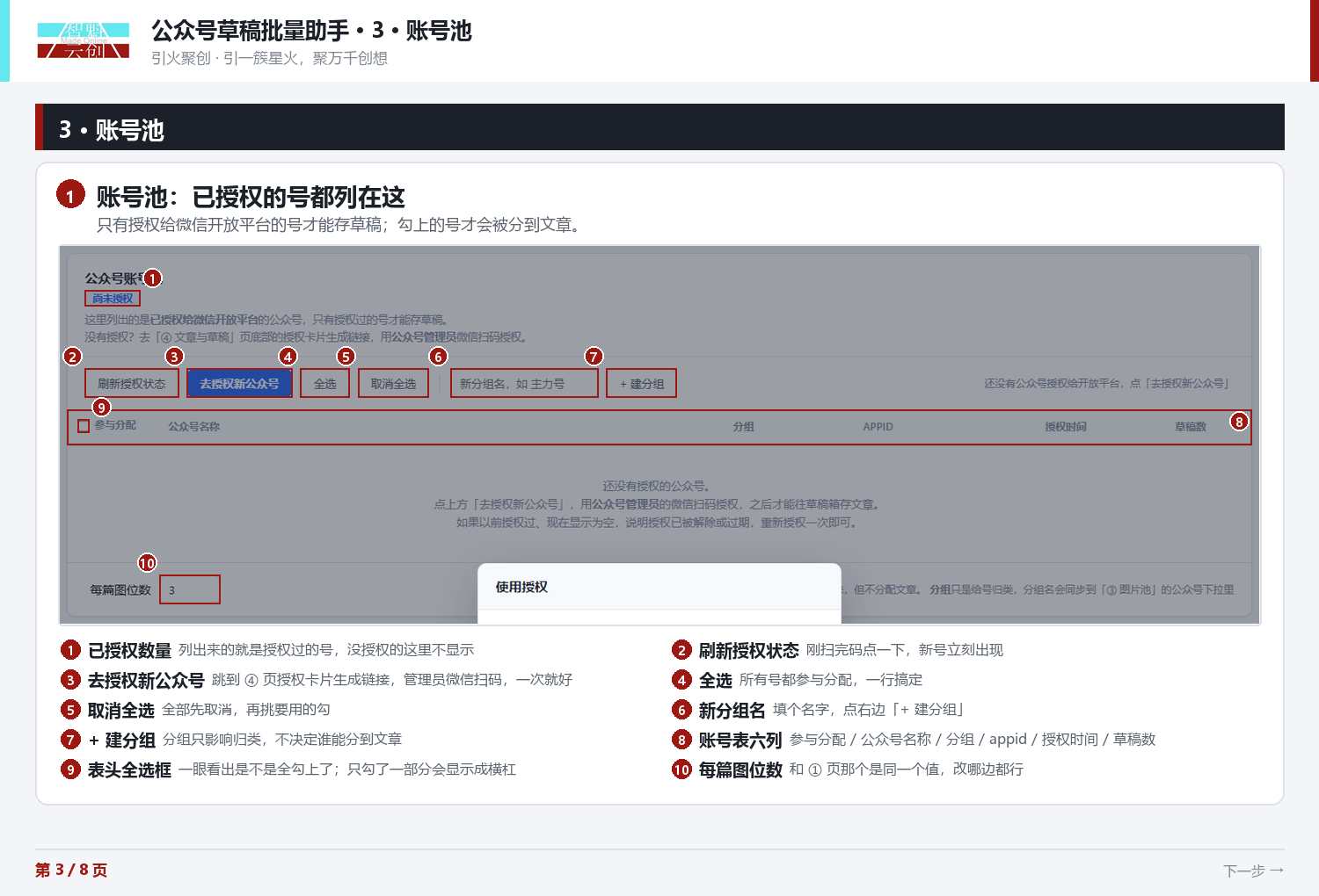 账号池