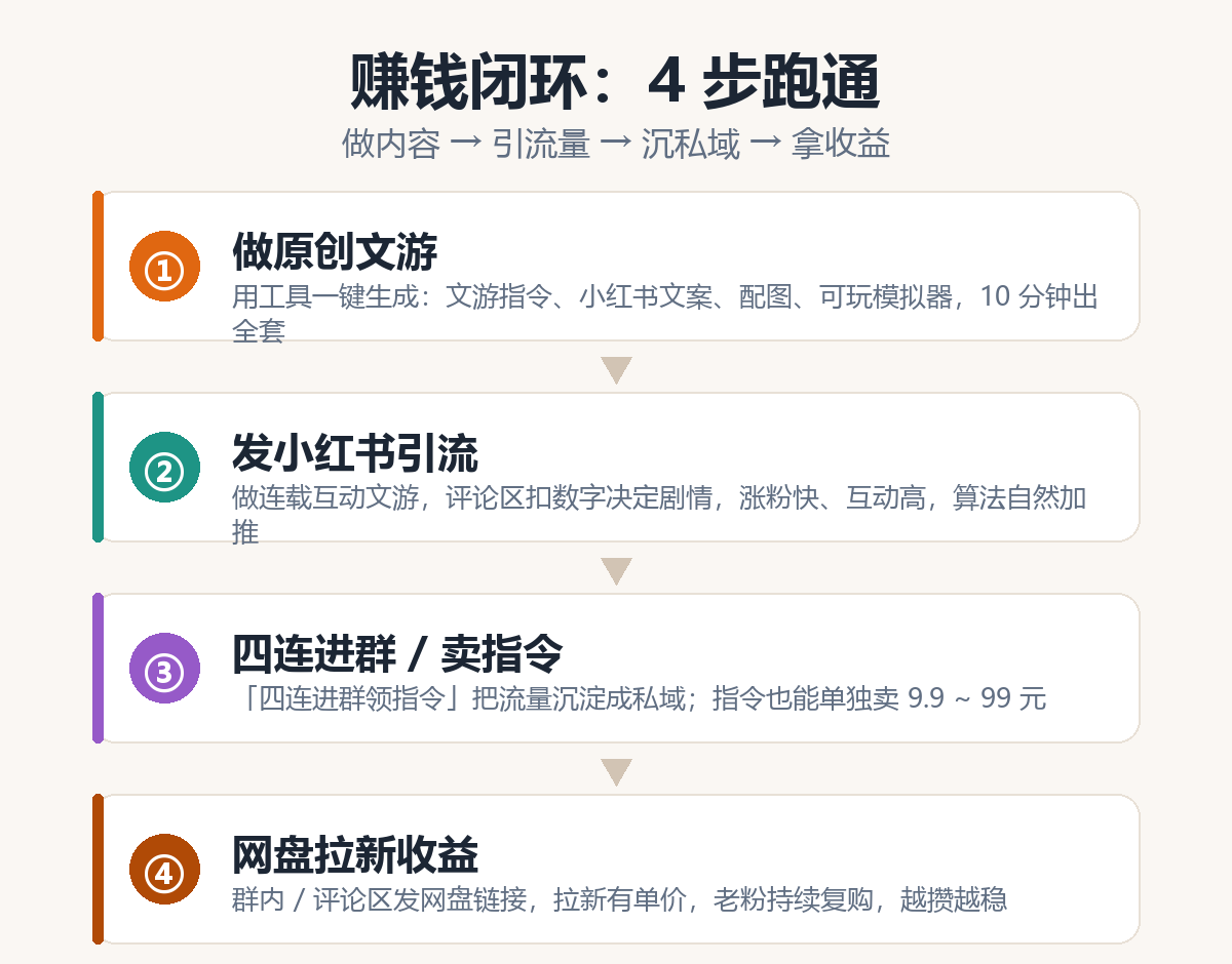 赚钱闭环